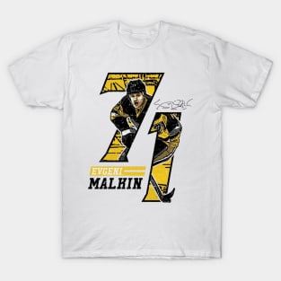 Evgeni Malkin Pittsburgh Offset T-Shirt
